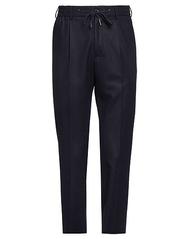 TAGLIATORE Casual trouser Midnight blue 100% Virgin Wool