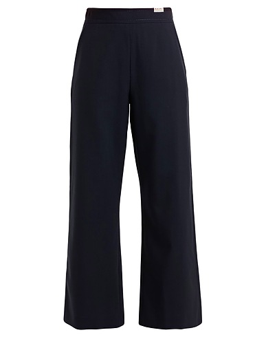 MARNI Casual pants Midnight blue 100% Virgin Wool