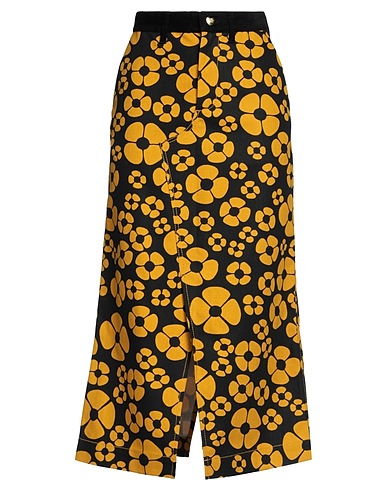 MARNI x CARHARTT WIP Midi skirt Black 100% Cotton