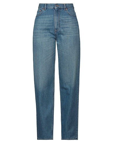 VALENTINO GARAVANI Baggy Blue 100% Cotton, Calfskin