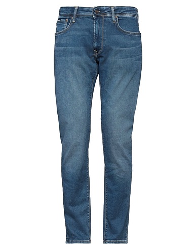 PEPE JEANS Denim trousers Blue 87% Cotton, 11% Polyester, 2% Elastane