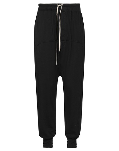 DRKSHDW by RICK OWENS Casual pants Black 100% Cotton, Elastane