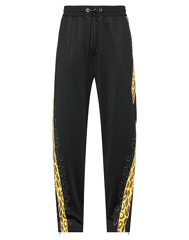 ROBERTO CAVALLI Casual pants Black 55% Polyester, 45% Cotton