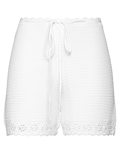 REDValentino Shorts & Bermuda Bianco 100% Cotone
