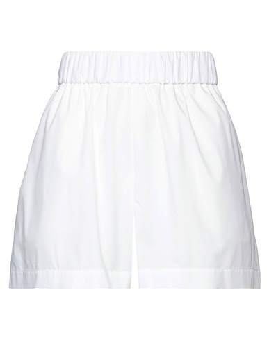 REDValentino Shorts & Bermuda Bianco 65% Cotone, 35% Poliestere
