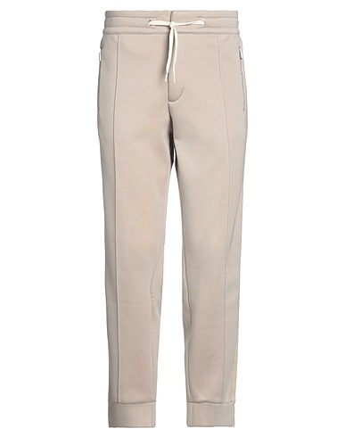 EMPORIO ARMANI Pantalone Beige 100% Modal, Lana, Poliestere