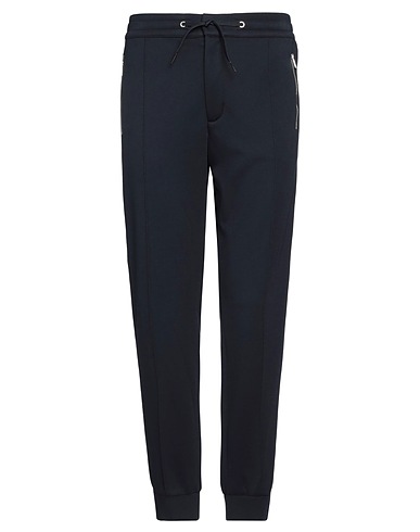 EMPORIO ARMANI Pantalone Blu notte 100% Modal, Lana, Poliestere