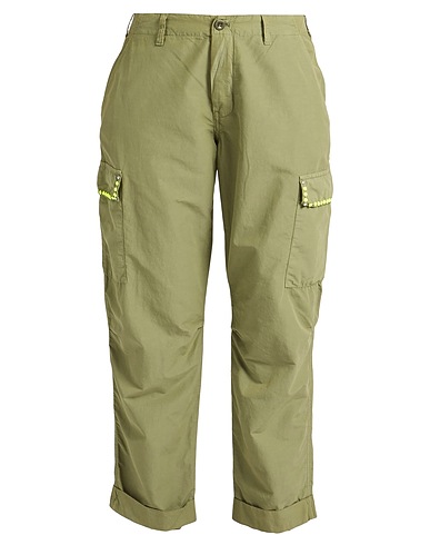 MASON'S Cargo Military green 55% Cotton, 45% Polyamide