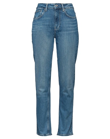 PEPE JEANS Jambe droite Bleu 99% Coton, 1% Élasthanne
