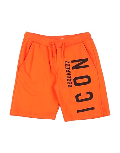 DSQUARED2 Shorts & Bermuda Orange 100% Cotton