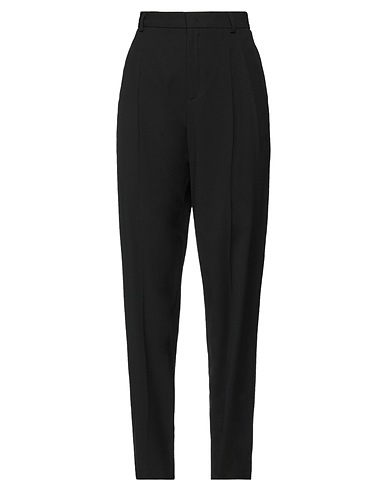 REDValentino Casual trouser Black 60% Viscose, 39% Virgin Wool, 1% Elastane