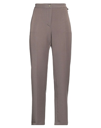 MARANI JEANS Casual pants Khaki 79% Polyester, 17% Viscose, 4% Elastane