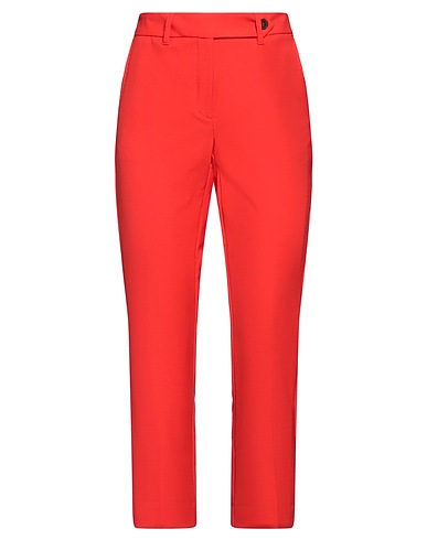 MARELLA Casual pants Tomato red 55% Polyester, 41% Wool, 4% Elastane