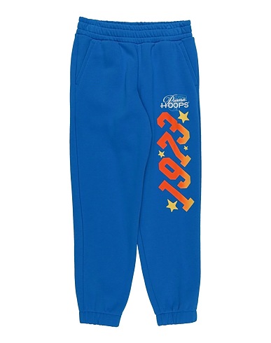 PUMA Casual pants BASKETBALL SWISH Sweatpants FL
 Bright blue 66% Cotton, 34% Polyester