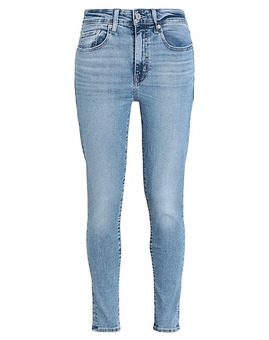 LEVI'S Denim trousers 721 HIGH RISE SKINNY LIGHT INDIGO - WORN IN
 Blue 85% Cotton, 7% Lyocell, 6% Elastomultiester, 2% Elastane