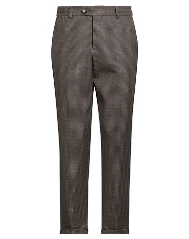 PT Torino パンツ ダークブラウン バージンウール 100%