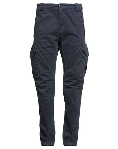 C.P. COMPANY Casual trouser Midnight blue 98% Cotton, 2% Elastane