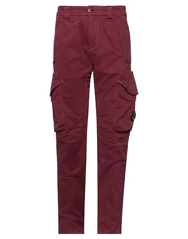 C.P. COMPANY Casual trouser Plum 98% Cotton, 2% Elastane