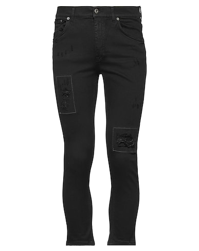 DONDUP ボトムス ブラック コットン 88% / エラストマルチエステル 7% / ポリウレタン 5%