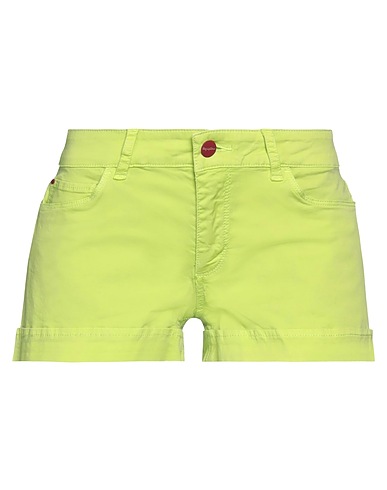 REFRIGIWEAR Shorts & Bermuda Lime green 98% Cotton, 2% Elastane