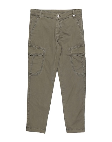 IMPERIAL Casual trouser Military green 98% Cotton, 2% Elastane
