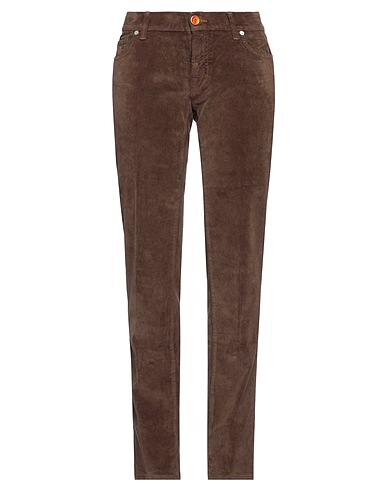 JACOB COHЁN Casual pants MARRONE 52% Viscose, 45% Cotton, 3% Elastane