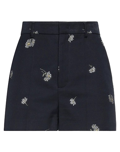 REDValentino Shorts & Bermuda Midnight blue 100% Cotton