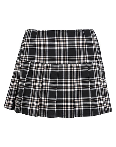 TOMMY JEANS Mini skirt Black 64% Recycled polyester, 34% Viscose, 2% Elastane