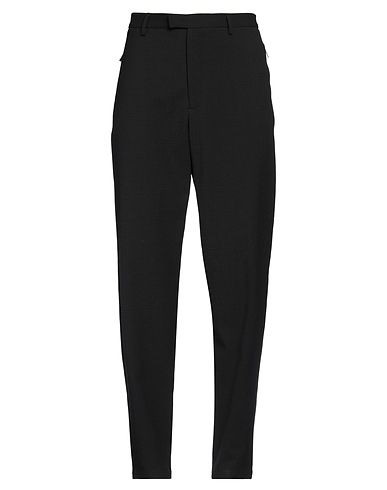 EMPORIO ARMANI Casual pants Black 50% Wool, 45% Polyester, 5% Elastane