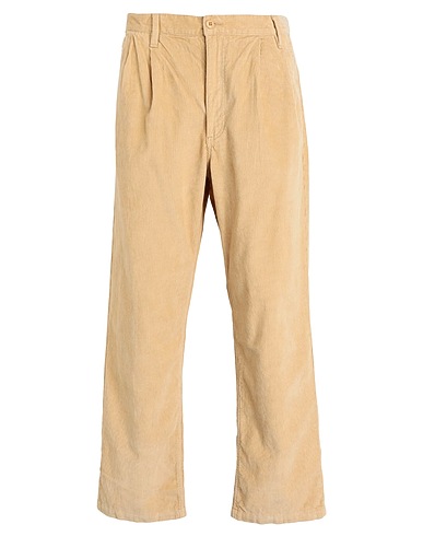 VANS Casual trouser AUTHENTIC CHINO CORD LOOSETPRD PL TD PAN
 Beige 100% Cotton