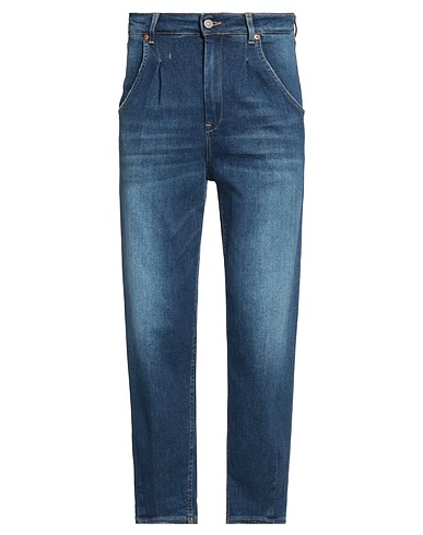 DONDUP Denim trousers Blue 81% Cotton, 11% Lyocell, 6% Elastomultiester, 2% Elastane