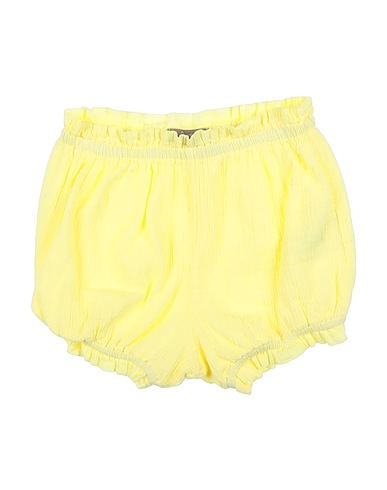 ÉMILE ET IDA Shorts & Bermuda Giallo 100% Cotone