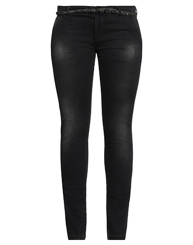 MAISON SCOTCH Denim pants Black 98% Cotton, 2% Elastane
