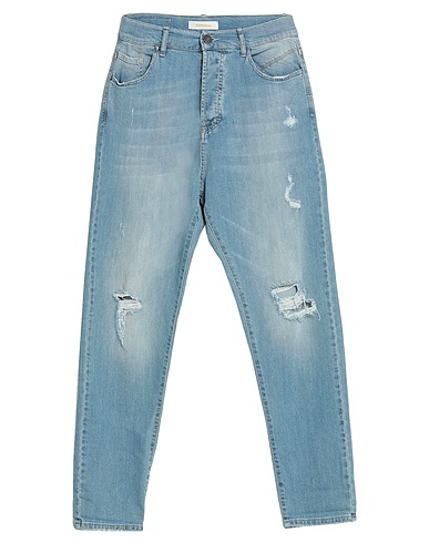 IMPERIAL Denim trousers Blue 98% Cotton, 2% Elastane