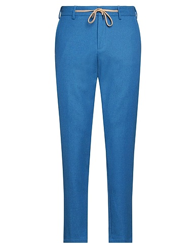 MYTHS Casual trouser Azure 67% Wool, 27% Polyamide, 5% Polyester, 1% Elastane
