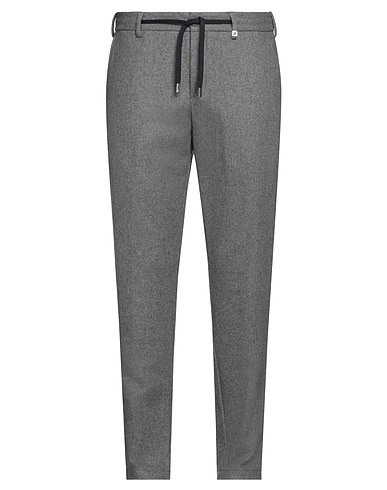 MYTHS Casual pants Lead 67% Wool, 27% Polyamide, 5% Polyester, 1% Elastane