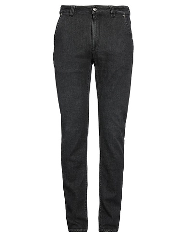 BARMAS Denim trousers Black 93% Cotton, 6% Cashmere, 1% Elastane