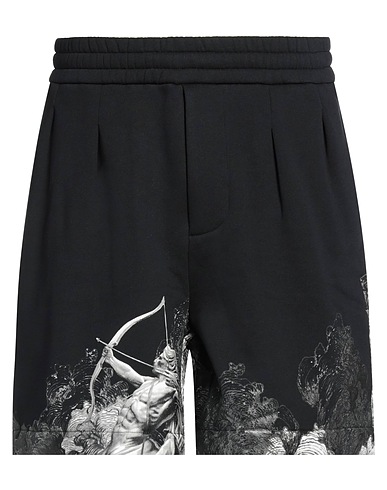 EMPORIO ARMANI Shorts & Bermuda Black 80% Cotton, 20% Polyester