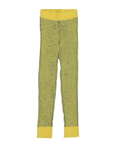 WOLF&RITA Leggings Lime green 60% Cotton, 40% Wool