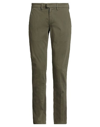 DONDUP Casual pants Khaki 98% Cotton, 2% Elastane