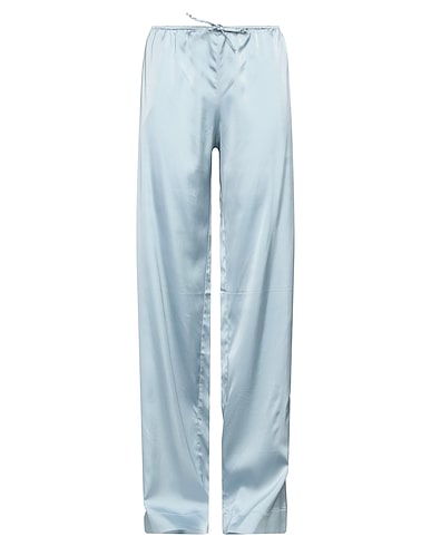 JACQUEMUS Casual pants Light blue 96% Viscose, 4% Elastane