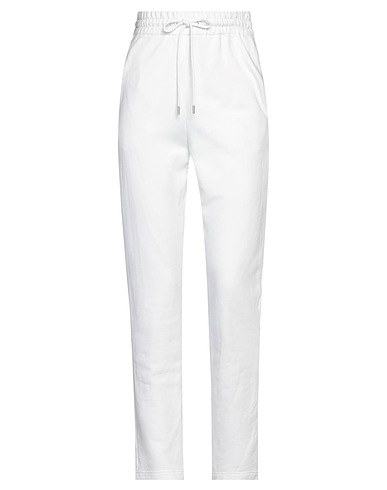 A_PLAN_APPLICATION Casual trouser Off white 100% Cotton