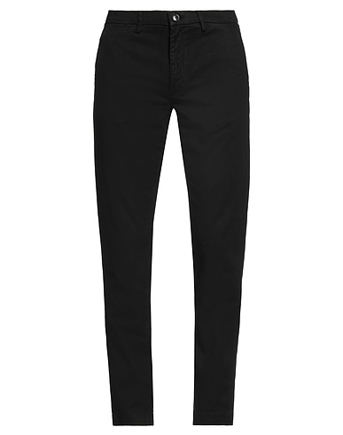 LIU •JO MAN パンツ ブラック コットン 98% / ポリウレタン 2%