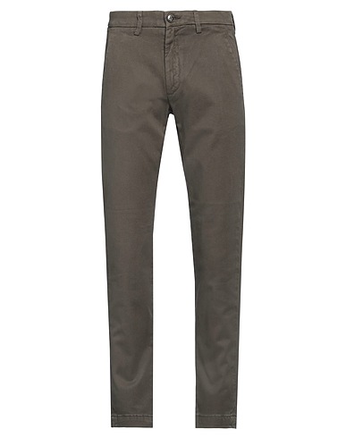 LIU •JO MAN Casual trouser Military green 98% Cotton, 2% Elastane