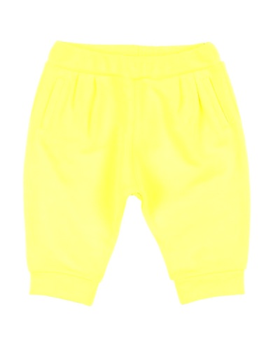 BALMAIN Casual pants Yellow 100% Cotton