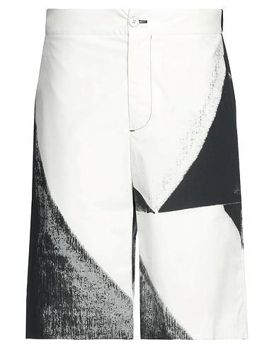 MCQUEEN Shorts & Bermuda White 100% Cotton