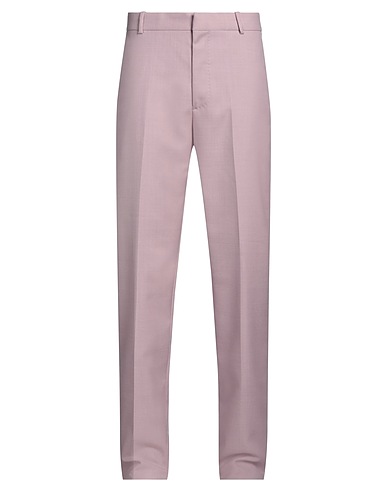 MCQUEEN Casual trouser Lilac 50% Polyester, 50% Wool