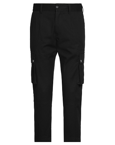 DOLCE&GABBANA Cargo Black 99% Cotton, 1% Elastane