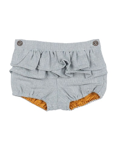 TUTTO PICCOLO Shorts & Bermuda Azure 70% Cotton, 15% Acrylic, 12% Polyester, 3% Elastane