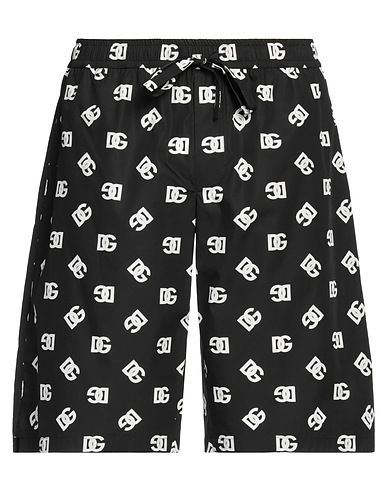 DOLCE&GABBANA Shorts & Bermuda Black 100% Cotton